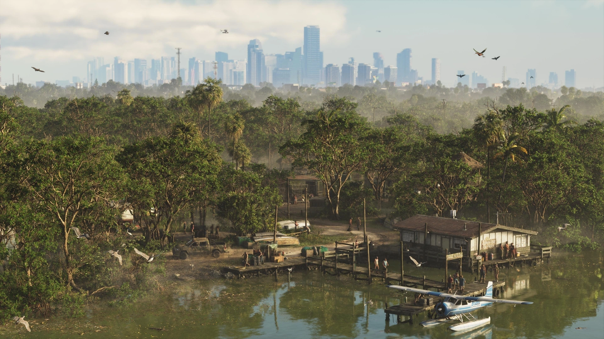GTA VI uses the Grassrivers to make water, wildlife and visibility part of travel